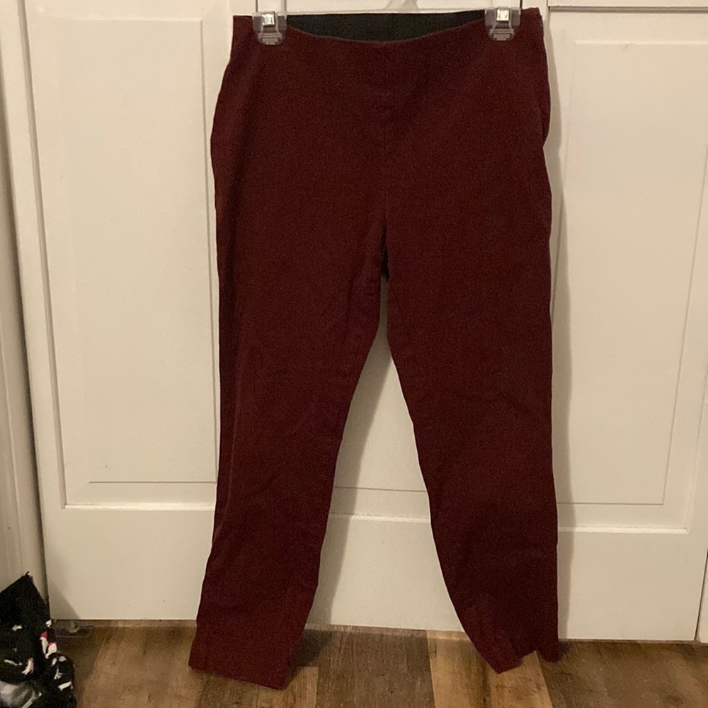 Maroon pants size 6